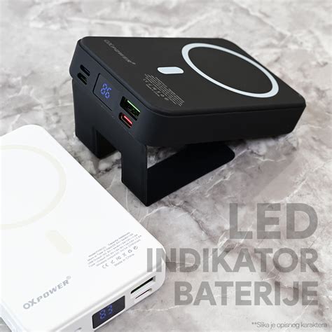 Back Up baterija (univerzalna) prenosiva baterija Magsafe Oxpower PD ...