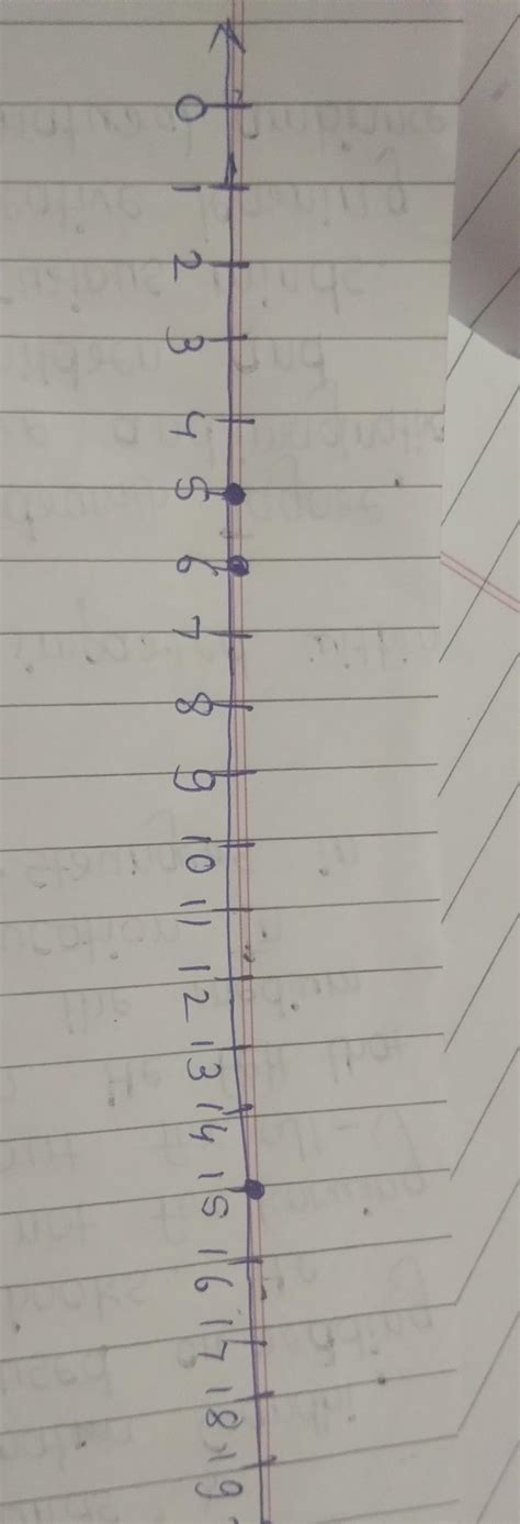 c) Plot 5, 15, 20 and 6 on a number line - Brainly.in
