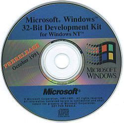 Windows NT 3.1 October 1991 beta - Computer History Wiki