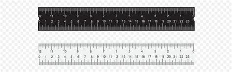 Inch And Metric Rulers Centimeters And Inches Measuring, 50% OFF