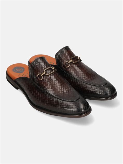 bugatti Brown Premium Leather Slip-ons Formal – bugatti Shoes India