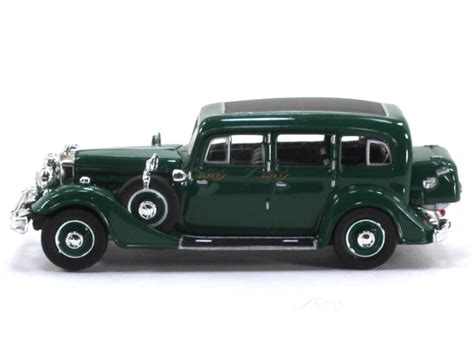 1935 Horch 851 Pullman green 1:87 Ricko HO Scale Model car | Scale Arts ...