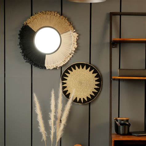 Jute Wall Art - Set Of 2 Pcs – The MJS Living