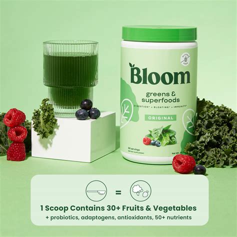 Snapklik.com : Bloom Nutrition Greens And Superfoods Powder For ...