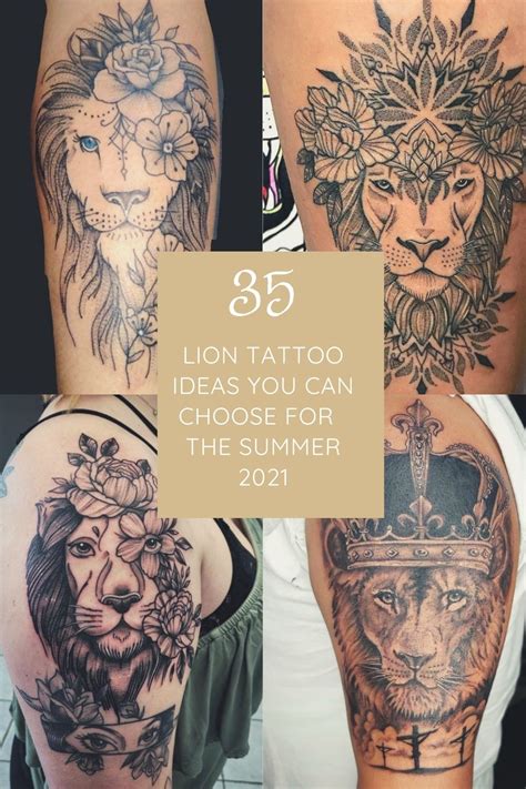 tattoo ideas with lions