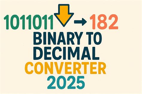 Image result for How to Convert Binary Numbers