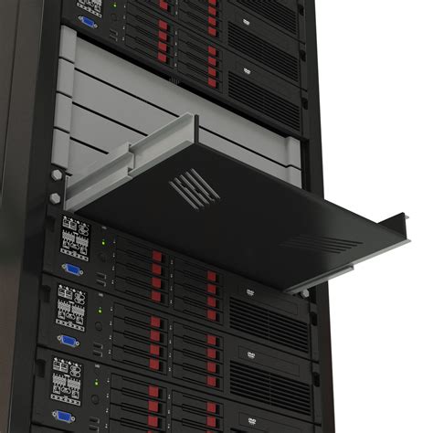 Servers in Rack 2 3D | 3D Molier International