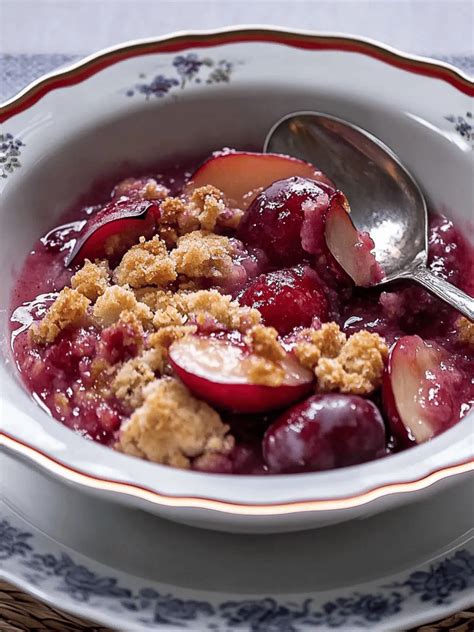 Delicious Plum Crisp: Your New Favorite Easy Dessert