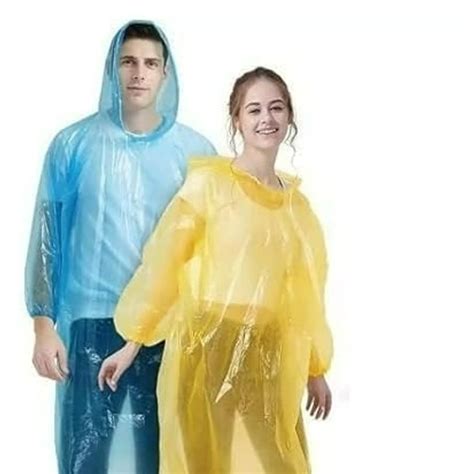 Unisex Disposable Rain Card for Emergency Use