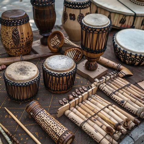 African Musical Instruments 的图像结果