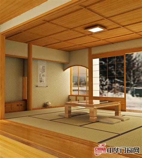 2套日式风格装修效果图 原木客厅卧室很质朴-家居快讯-成都房天下家居装修
