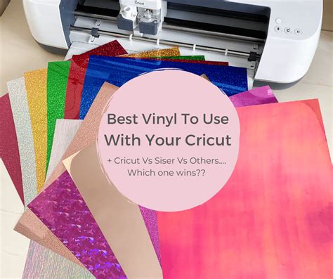 Best Vinyl To Use With Cricut Machines - Must Have Mom