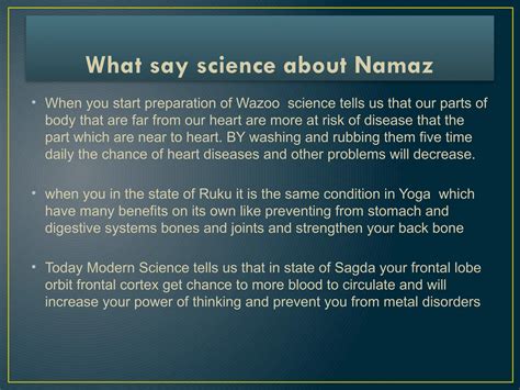 presentation_namaz_importance_and_benefits | PPTX