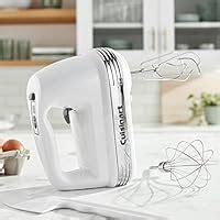 Cuisinart HM-70 Power Advantage 7-Speed Hand Mixer, Stainless and White ...