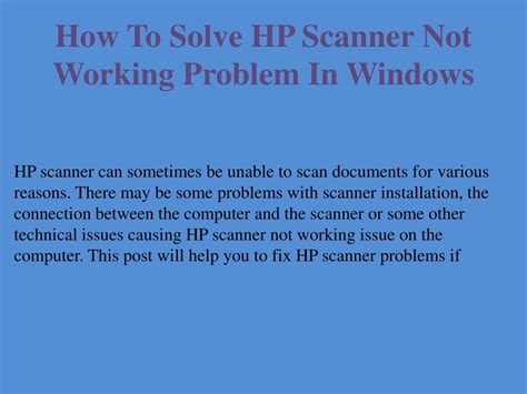 HP Scanner Issue 的图像结果
