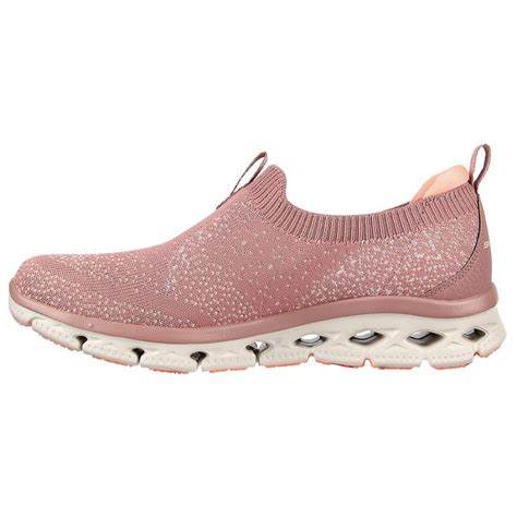 Buy SKECHERS Glide-step Flex Purple Slip On Shoes Online