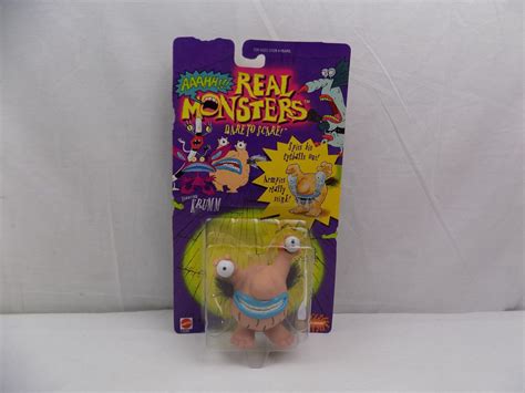 Like New Sealed Mattel Nickelodeon Real Monster Krumm Cartoon Monsters ...