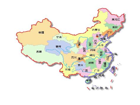 中国陆地行政地图示意PPT_word文档在线阅读与下载_无忧文档
