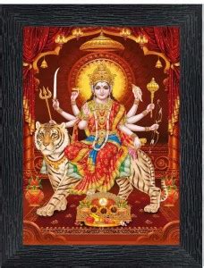 Poster N Frames Durga Maa Religious Frame Price in India - Buy Poster N ...