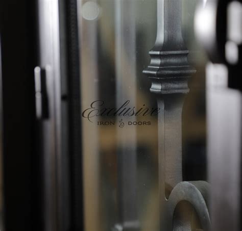 Brewster Double Eyebrow Iron Door – Classic Wrought Elegance ...