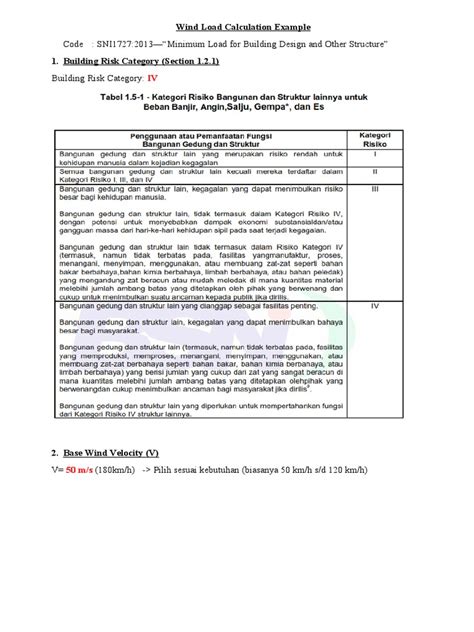 Image result for Wind Load Calculation Example PDF