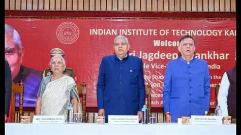 Innovation cornerstone of India’s future growth: Dhankhar at IIT Kanpur