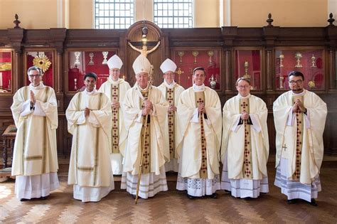 Celebrating ordinations of three priests and two deacons - Diocese of ...