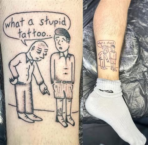 Best 11 24 Funny Tattoos That Are Pure Comedy Gold – Artofit