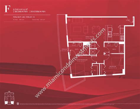 1100 Millecento Floor Plans
