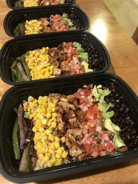 First time meal prepping. Homemade Chipotle Bowls! : r/MealPrepSunday