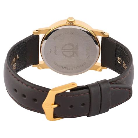 Buy Online Titan Karishma White Dial Analog Leather Strap watch for Men ...