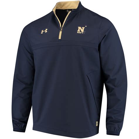 Under Armour Navy Midshipmen Navy Storm Cage Quarter-Zip Pullover Jacket