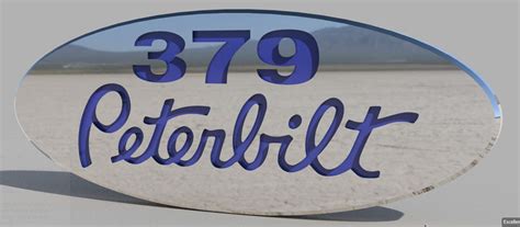 Buy Custom Peterbilt Logo Name Emblem Plate Custom CNC Aluminum Hood ...