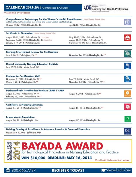 Drexel University Academic Calendar - Printable Calendars AT A GLANCE