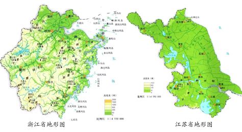 浙江省和江苏省的面积相差不大，但是两省的地形特征差异巨大|江苏省|浙江省_新浪新闻