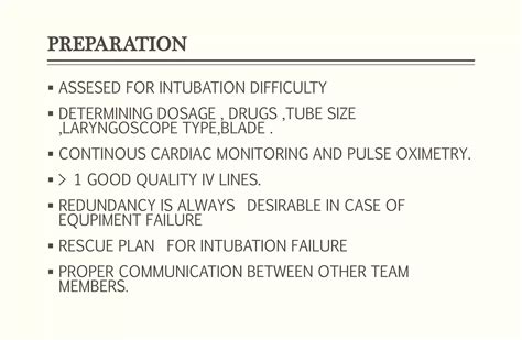 Rapid sequence intubation in ED | PPTX