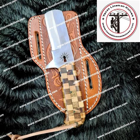 Custom Handmade D2 Steel Bull Cutter Knife – Texas Lineman Knives