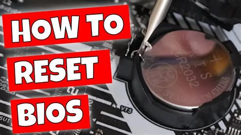 Image result for Reset Computer Bios