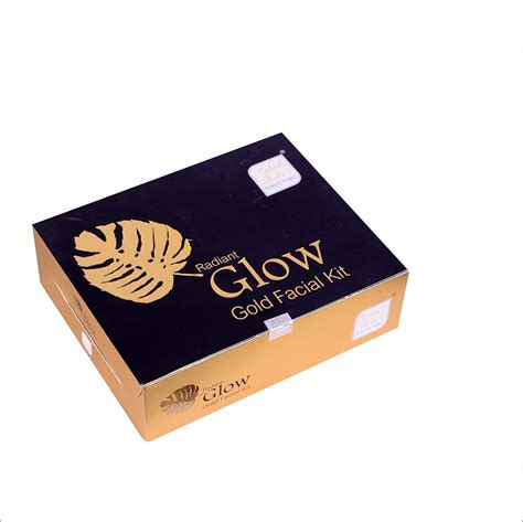 Rahul Phate's Research Products Radiant Glow Gold Facial Kit for shinny ...