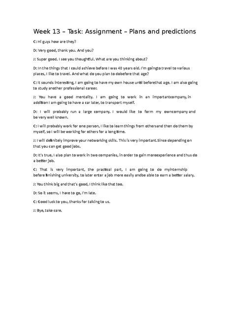 Image result for Class Assignment 13 Week