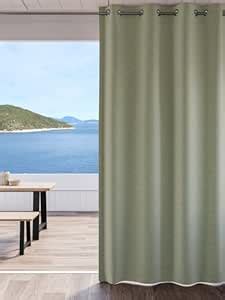 DDECOR - Pack of 1 Piece of 9FT Long Door Black Out Curtain, Grey ...