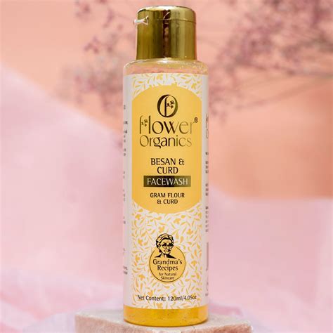 Besan & Curd Face Wash - 120 ml – Flower Organics