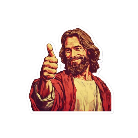 Jesus Thumbs Up Drawing Jesus
