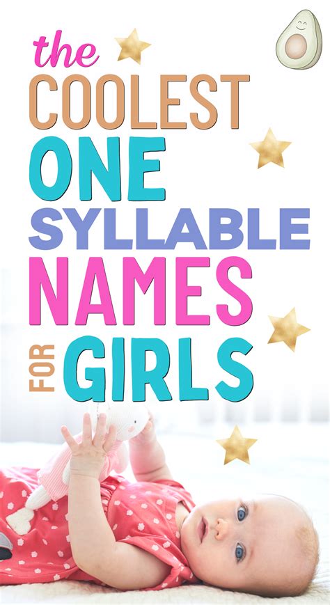 One syllable girl names – Artofit