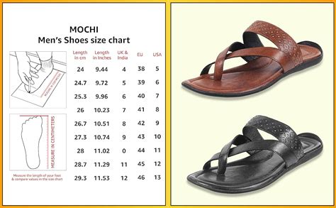 Mochi Mens Leather Tan Chappals (Size (6 UK (40 EU)) : Amazon.in: Fashion