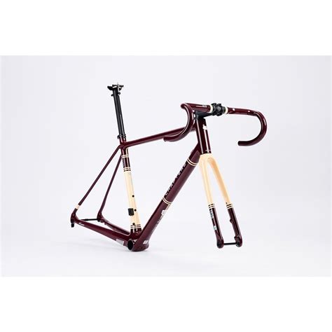 Buy Chapter2 HURU Climbing Rim Brake Frameset - Maroon 1928 | Cyclop.in