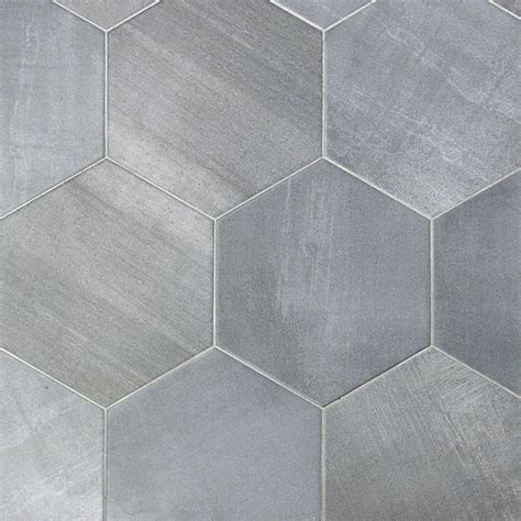 The Gray Hexagon Floor Tile: A Timeless Design Statement - Home Tile Ideas