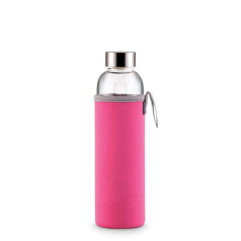 KD ZONE Glass Water Bottle with Pouch glass bottle cover Kids for Girls ...