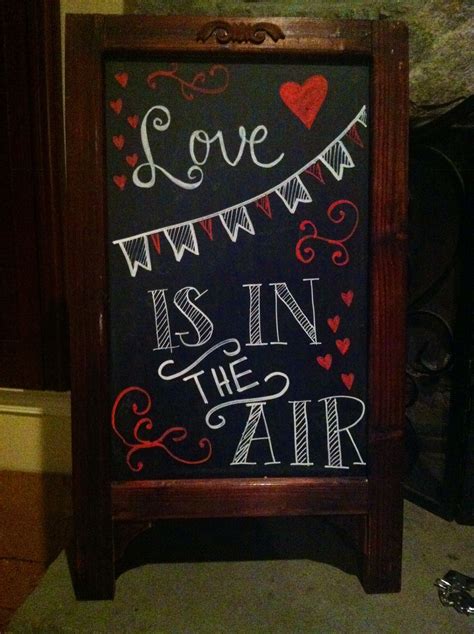 Valentine Chalkboard Art
