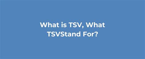 Image result for TSV File Format